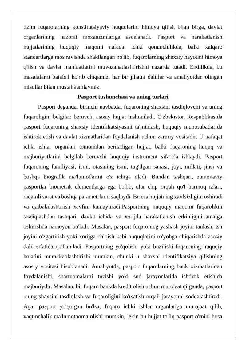 Pasportning (harakatlanish hujjatining) amal qilishini to‘xtatib turish 3