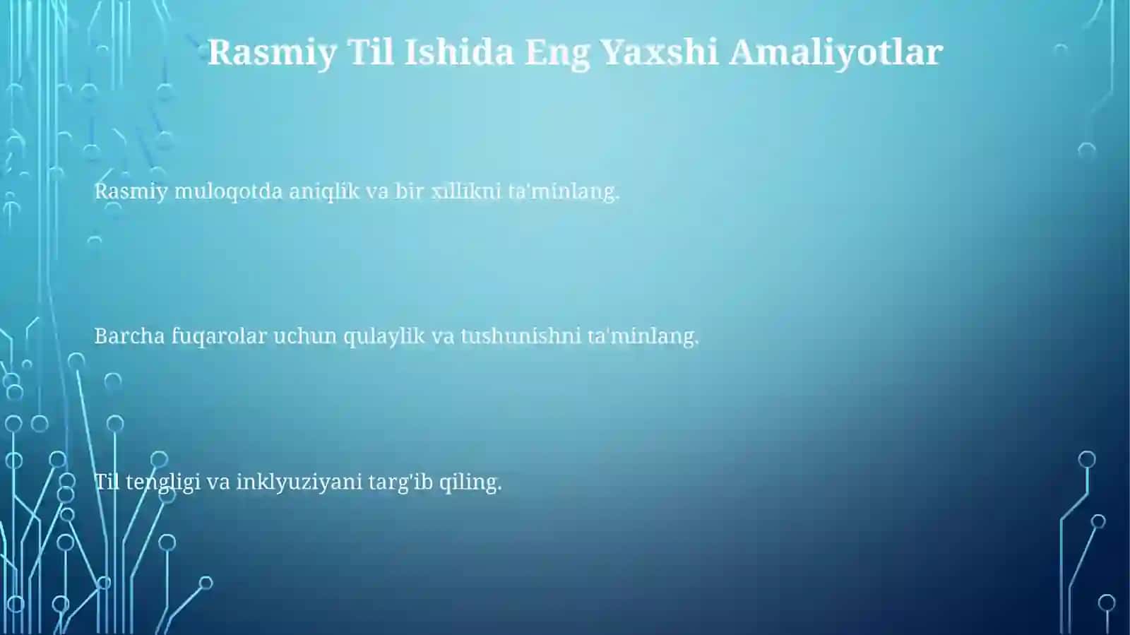 Davlat tilida ishyuritish fanining maqsadivavazifalari 3