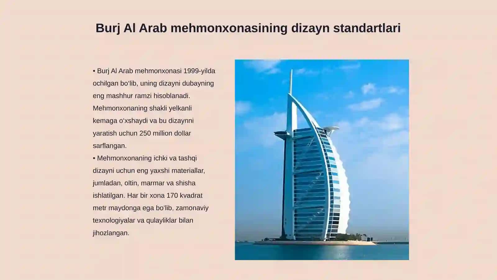 Burj Al Arab mehmonxonasi 3