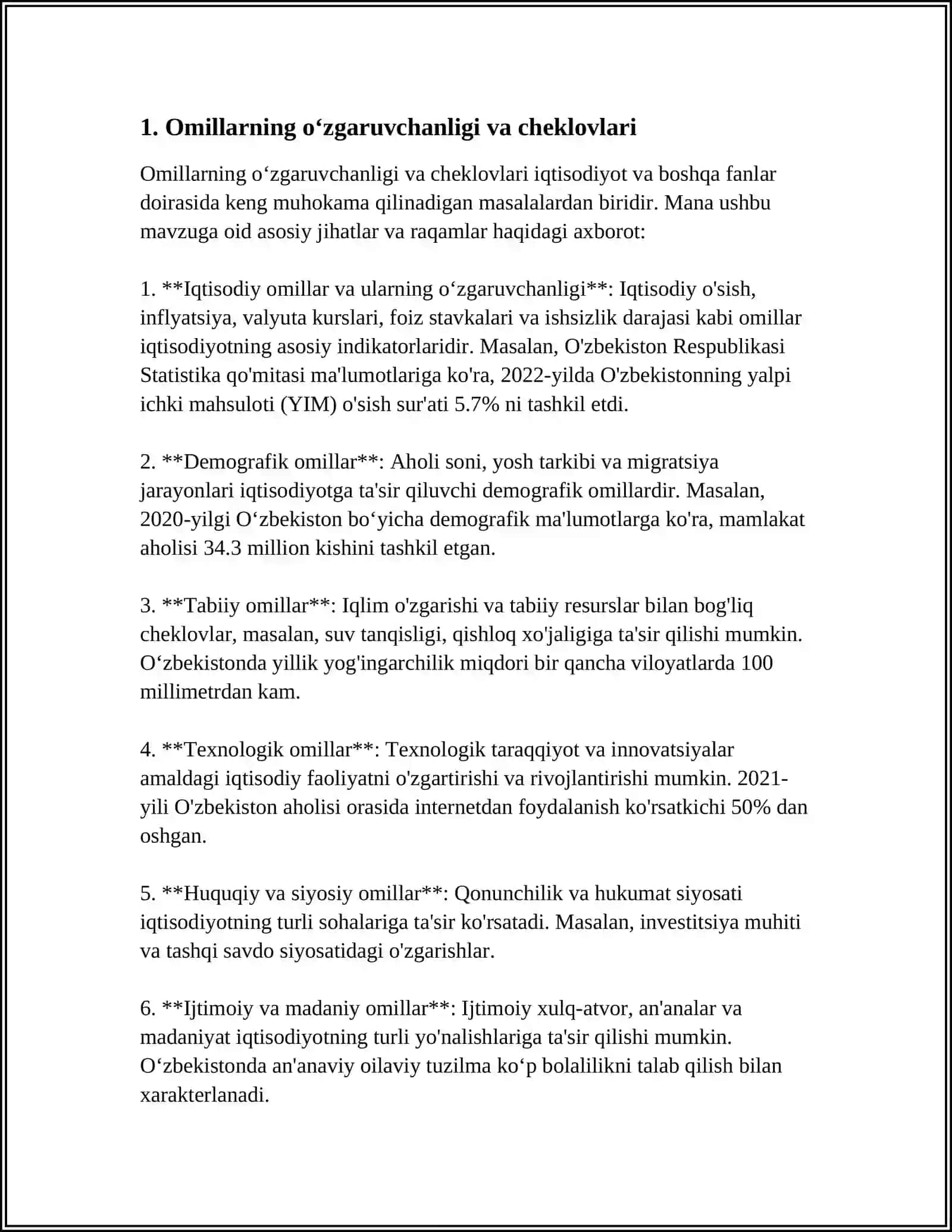 OMILLARNING BIOXILMA XILLIKKA TA'SIRI 3