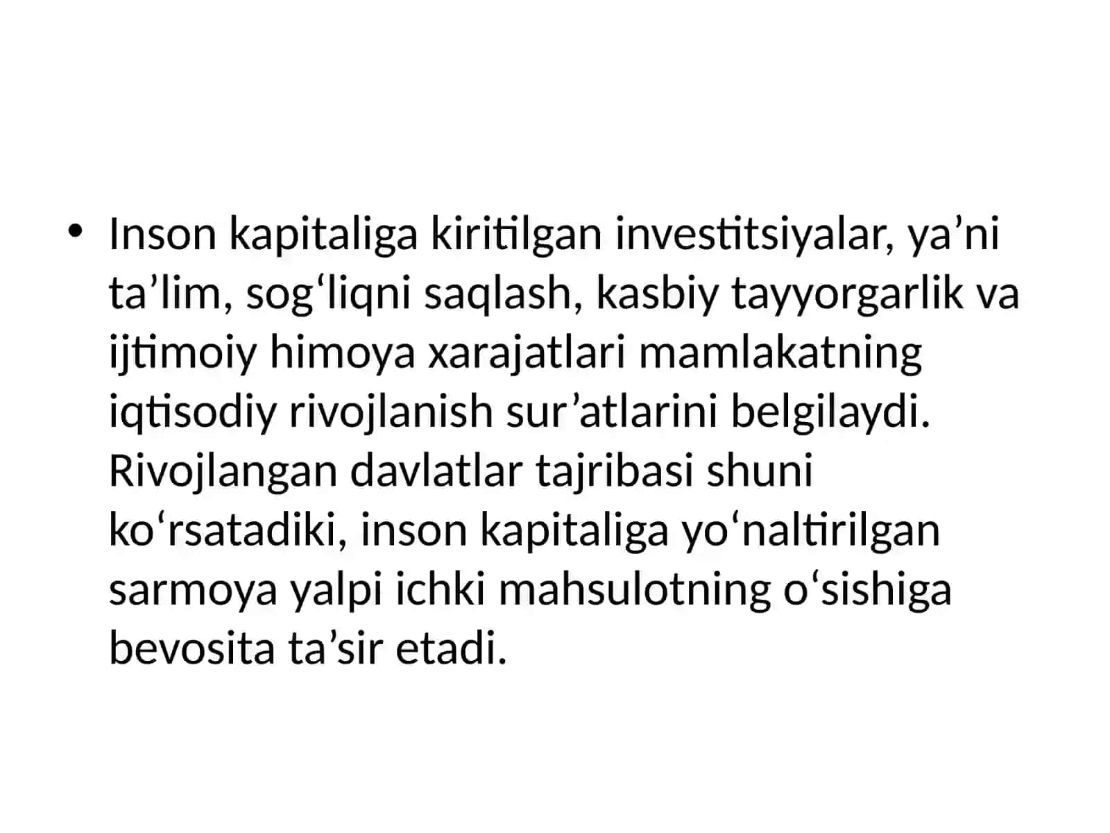 Tashqi iqtisodiy aloqalarda inson kapitalining ahamyatini tahlil qilish 3