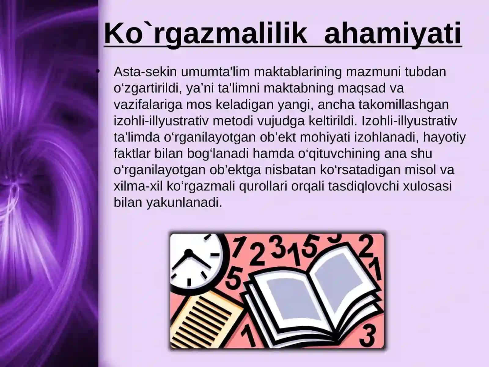 Ko`rgazmalilik ahamiyati va boshlang`ich sinflarda qo`llanilishi 3