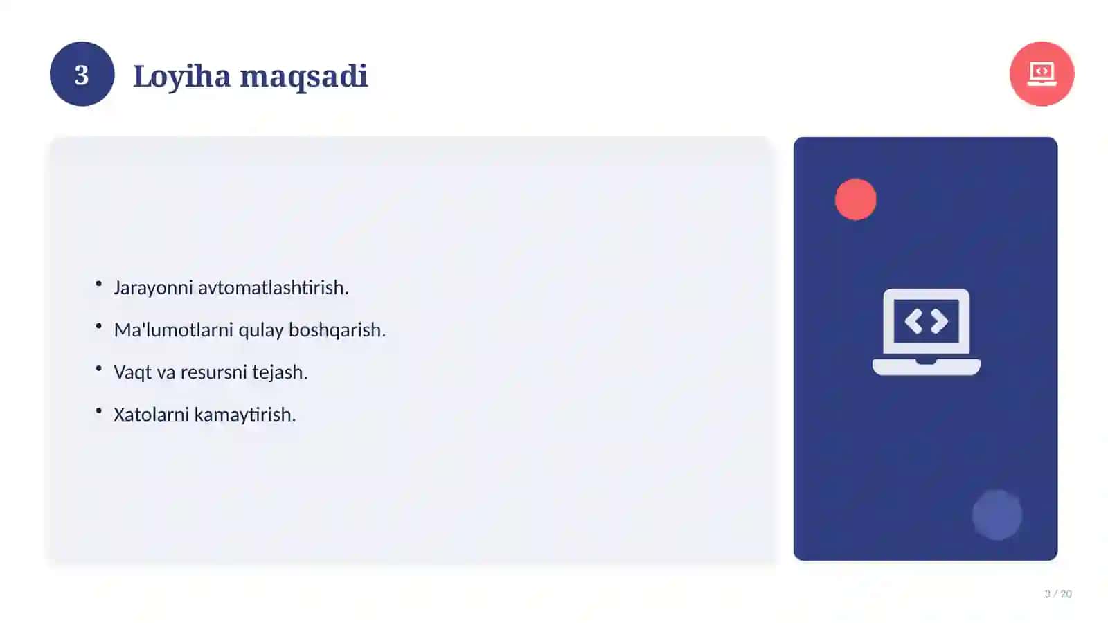 Obyektga yo'naltirilgan dasturlash: nazariy asoslari, an'anaviy yondashuvda (Esse) 3