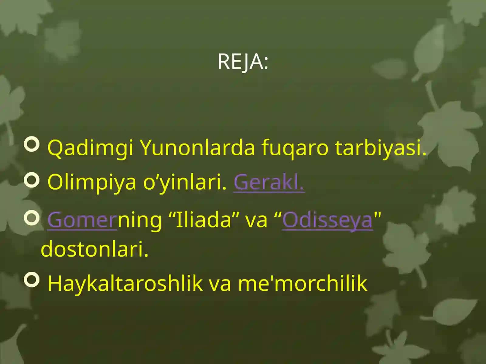 Qadimgi Yunoniston madaniyati 3