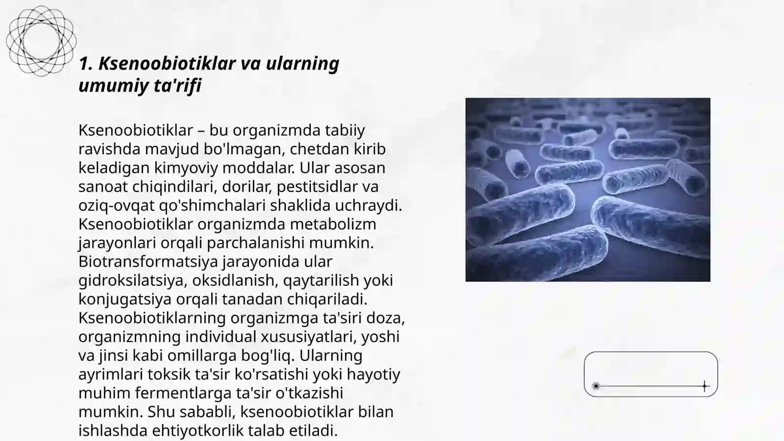 Ksenobiotiklar tarifi, tasnifi (bio, kimyo radioksenobiotiklar) 3