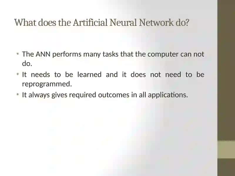 Artificial Neural Networks 3