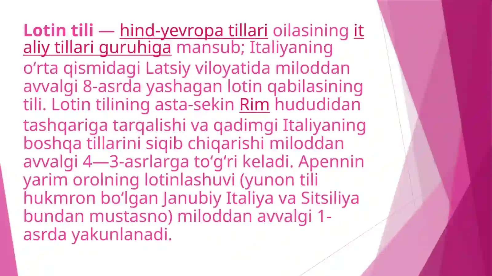Profissional tillar va ularning milliy tilda asosiy xususiyatlarlari 3