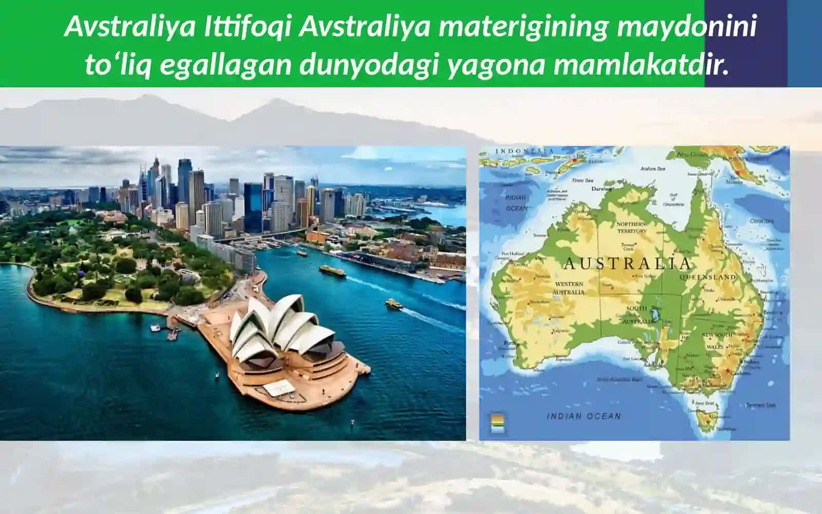 Avstraliya va Okeaniyaning umumiy tavsifi 3
