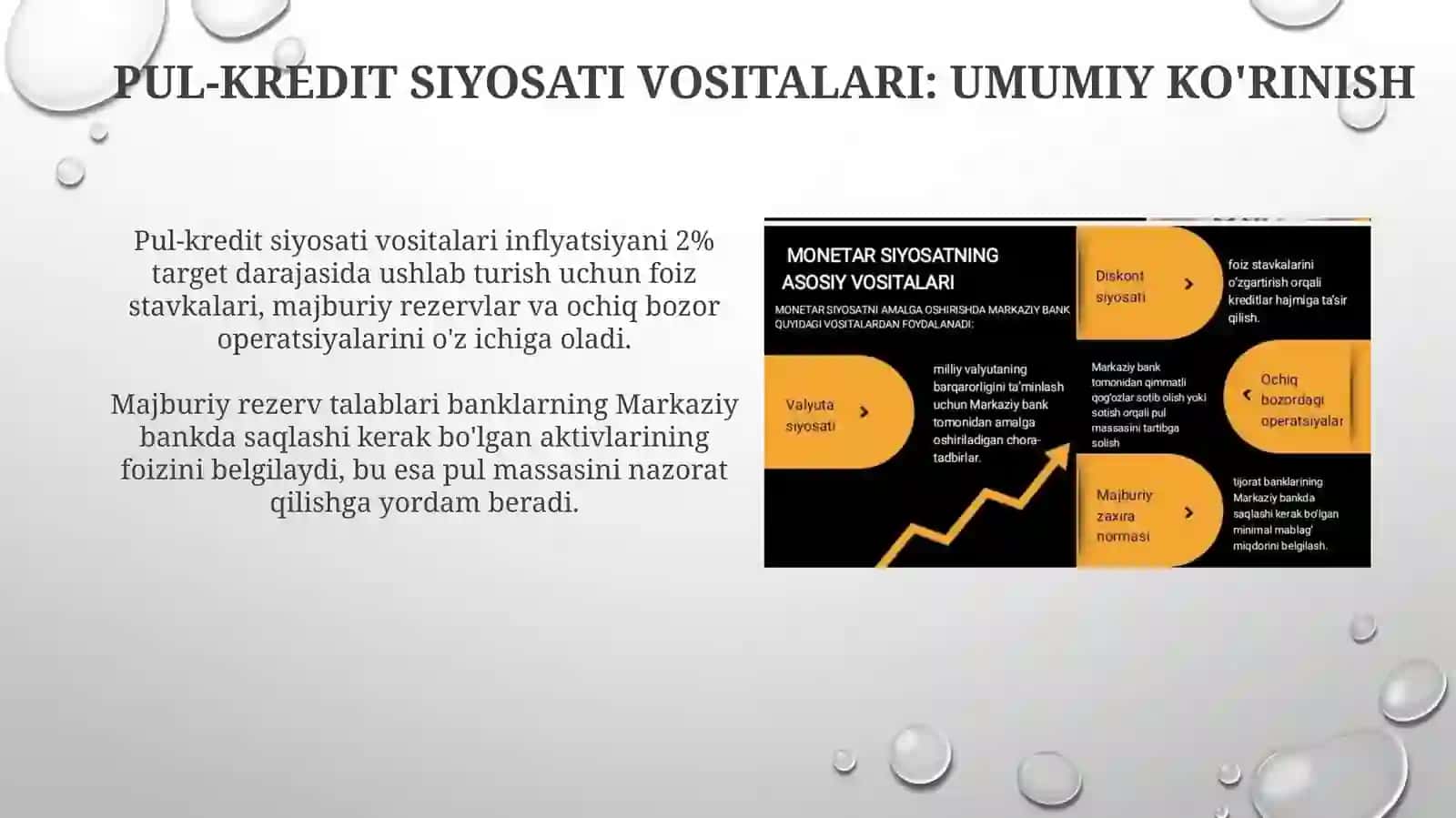 Monetar siyosat vositalari va Oʻzbekiston Markaziy banki tajribasi 3