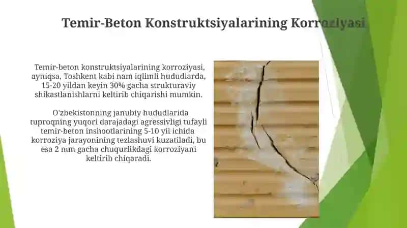 Temir-Beton Konstruktsiyalarining Korroziyasi 3