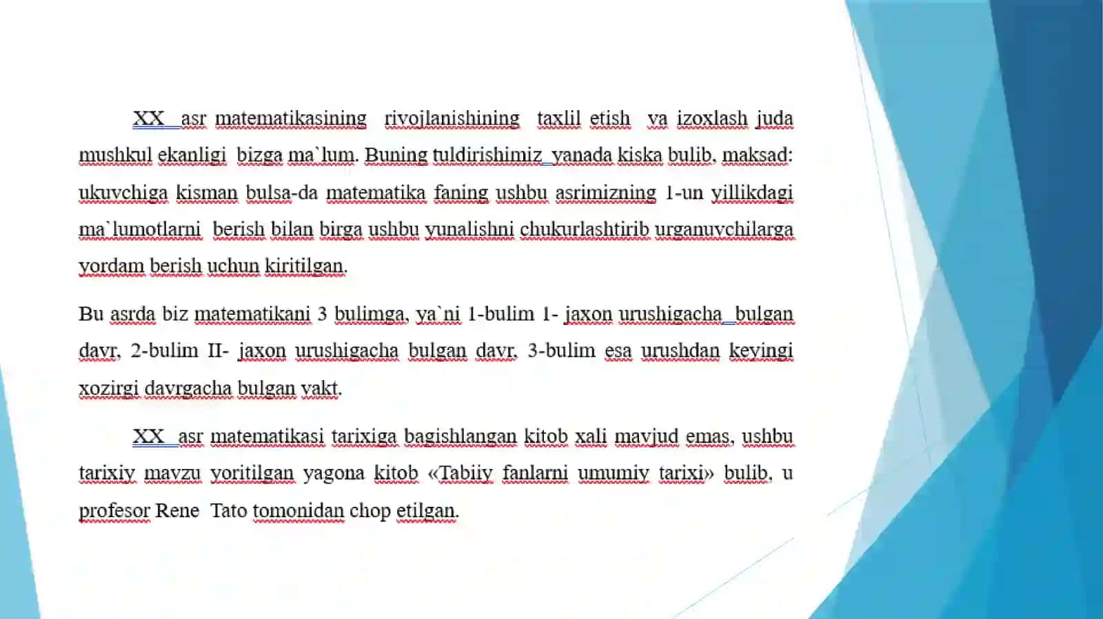 XVIII asr oxiri va XIX asr boshlarida matematika 3