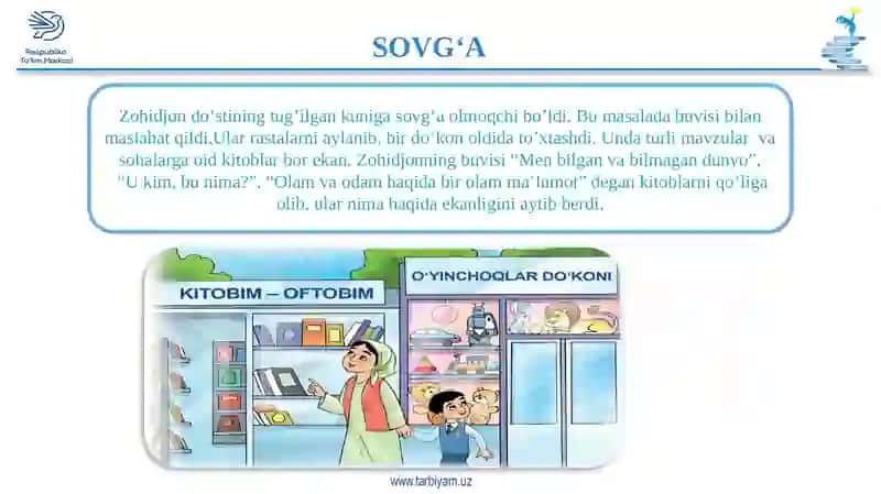 SOVG‘A BERISH VA SOVG‘A OLISH TARTIBI 3