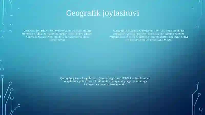 QoraqalpogʻIston Respublikasi 3