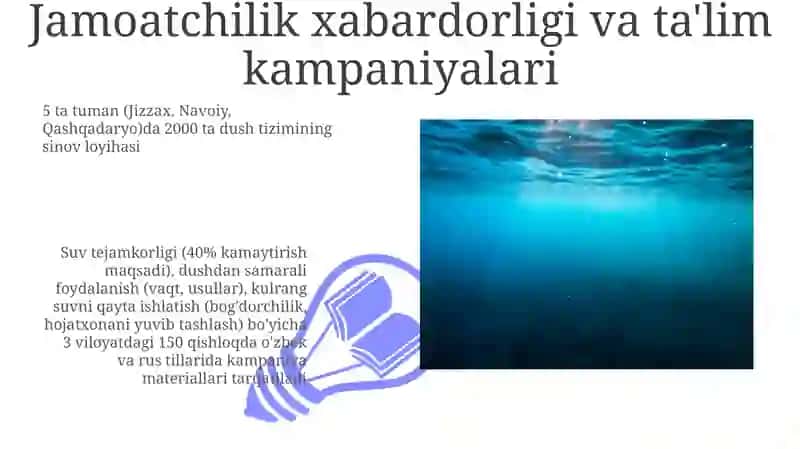 Suv tejovchi dush texnologiyalari 3