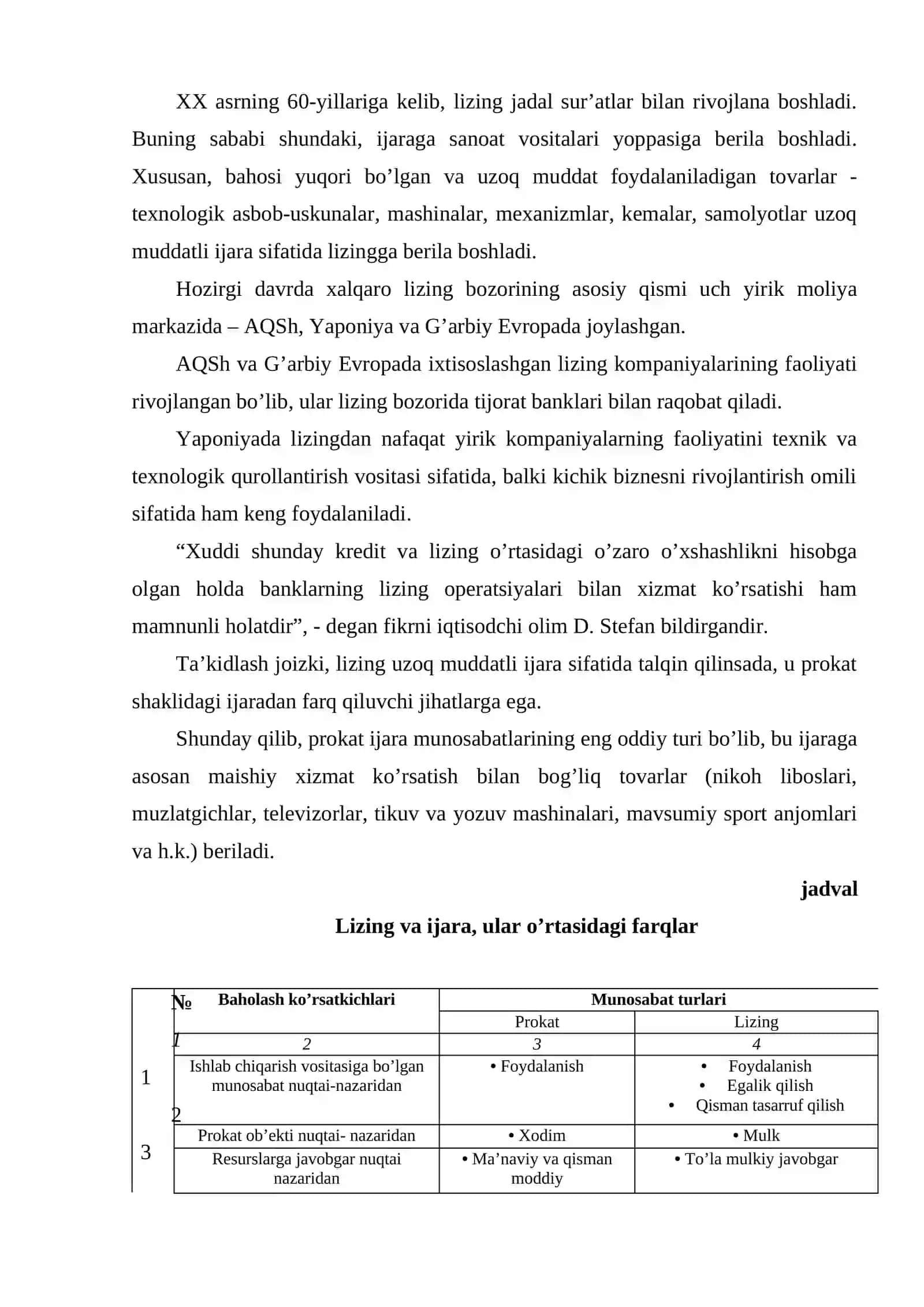 Tijorat banklarining lizing operatsiyalari 3