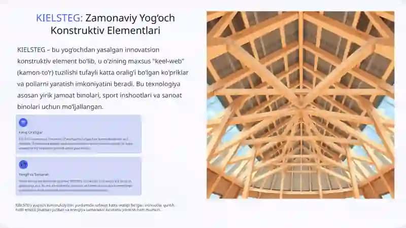 Yog‘och Asosidagi Zamonaviy Konstruktiv Elementlar va Yog‘och Kompozit Materiallar 3