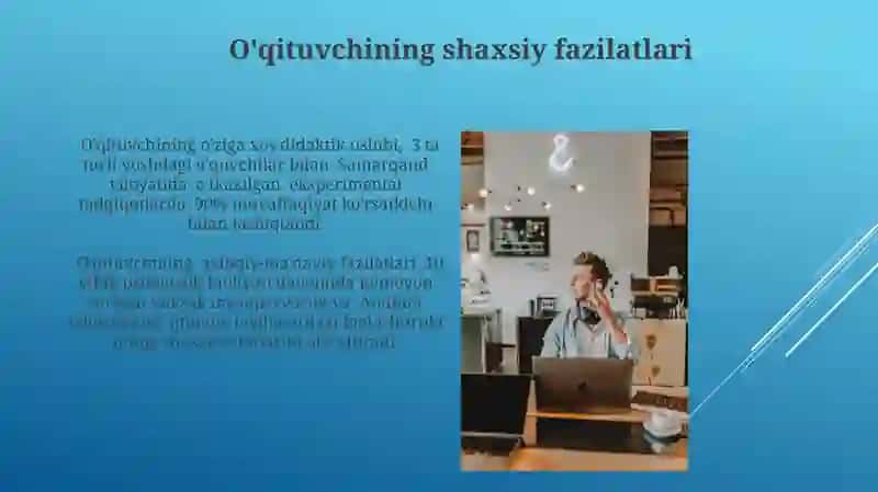 O'qituvchining umumiy va kasbiy maʼnaviyati 3