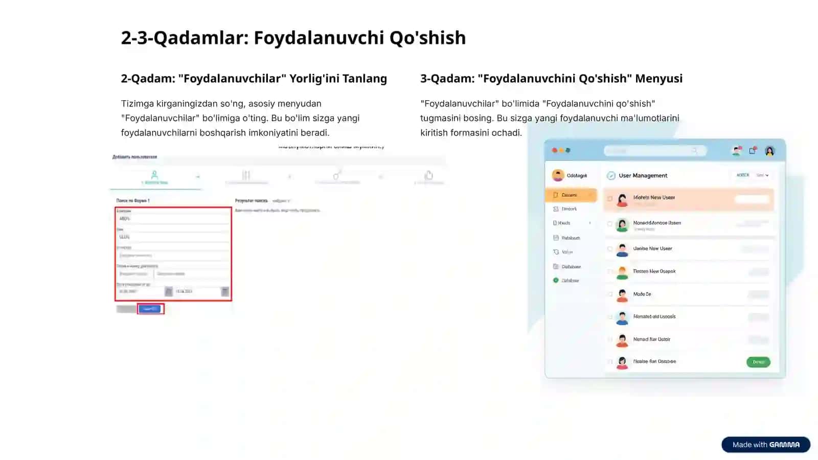 Foydalanuvchi Qo'llanmasi: Elektron Hukumat Xizmatlari 3