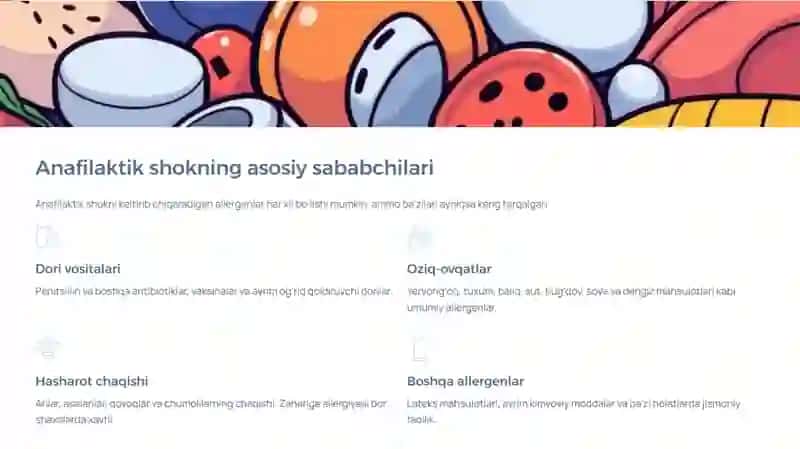 Anafilaktik shok va uni davolash 3