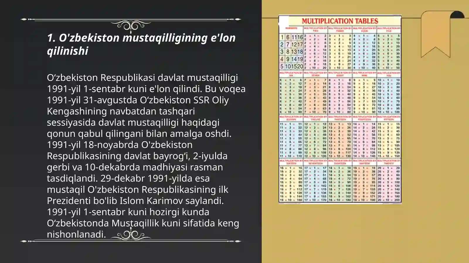 O'zbekistonning istiqloli va taraqqiyot yoli 3