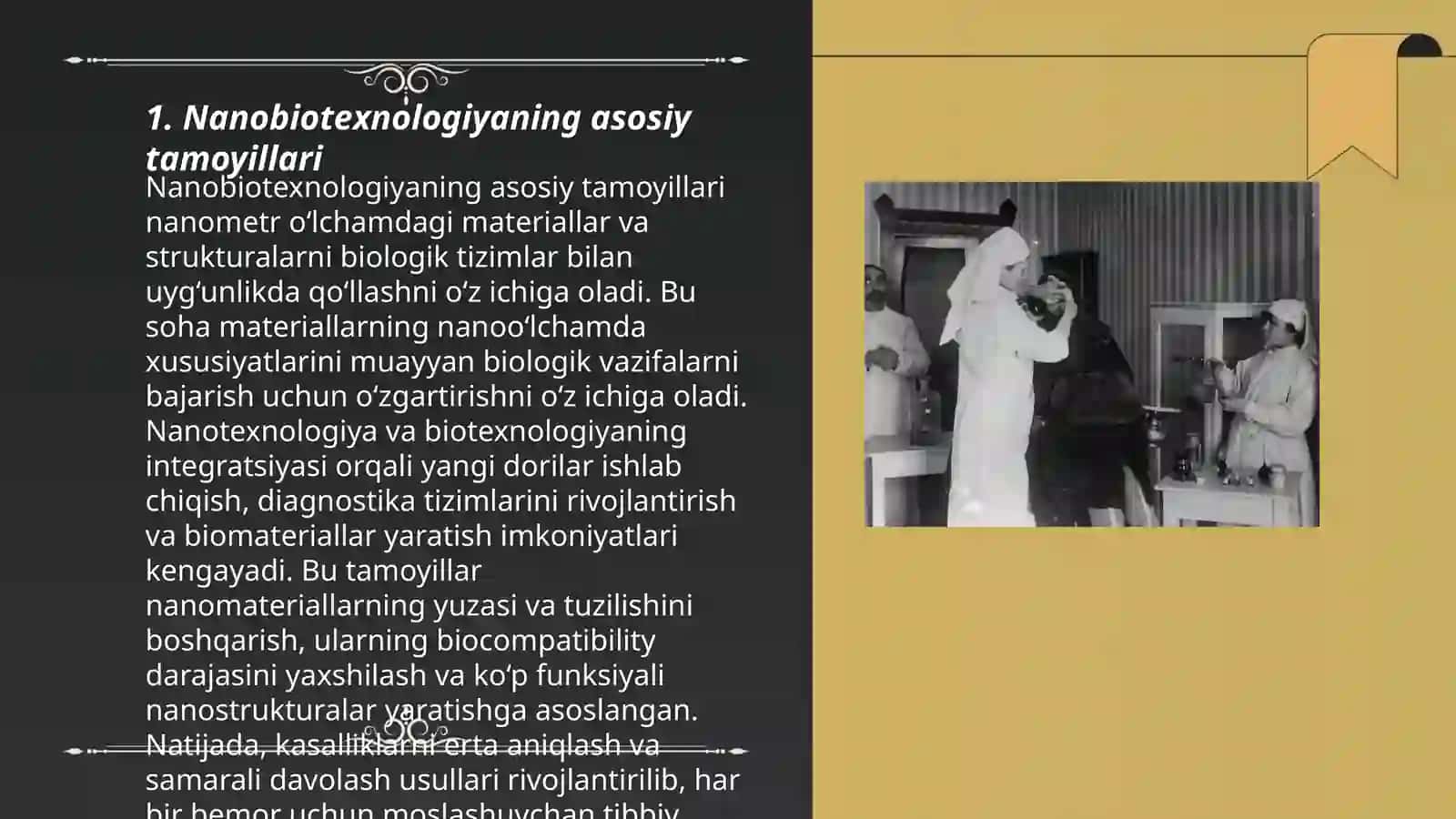 Nanobiotexnologiya yutuqlari va ularni qullash 3