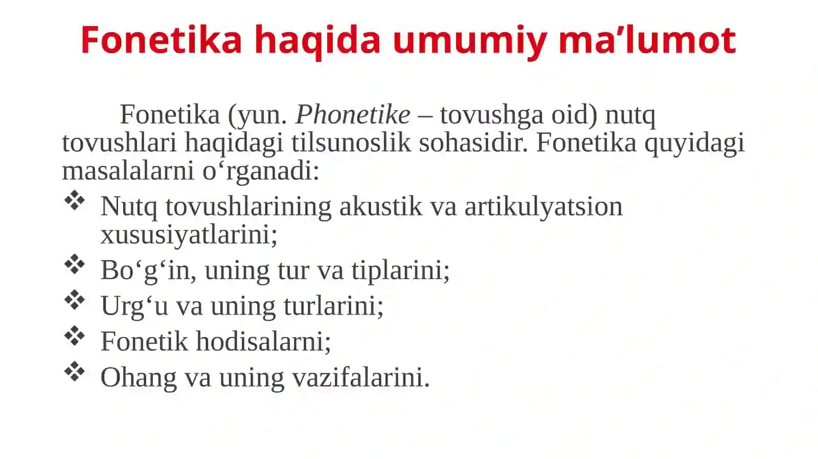 FONETIKA VA FONOLOGIYA 3