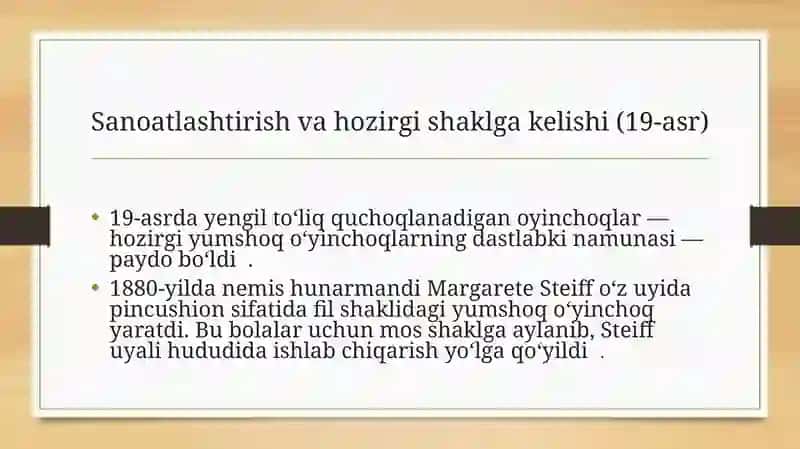 Yumshoq o‘yinchoqlar tayyorlash 3
