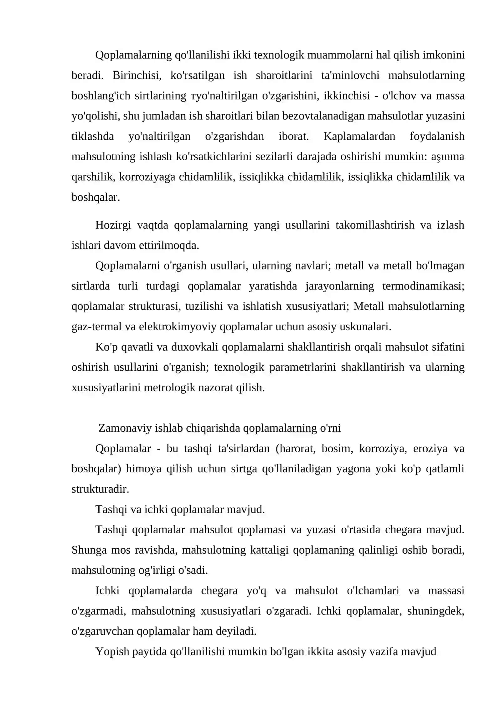 Materialshunoslik sohasida mutaxassislar tayyorlash 3