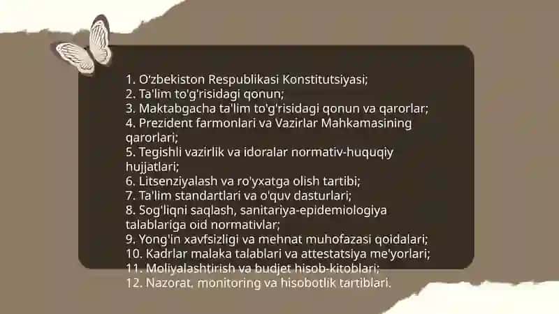 Umumiy turdagi davlat maktabgacha taʼlim tashkilotlarini tashkil etish 3