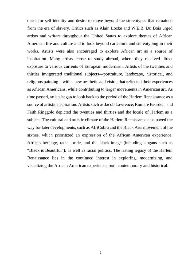 Harlem Renaissance: The Main Representatives 3