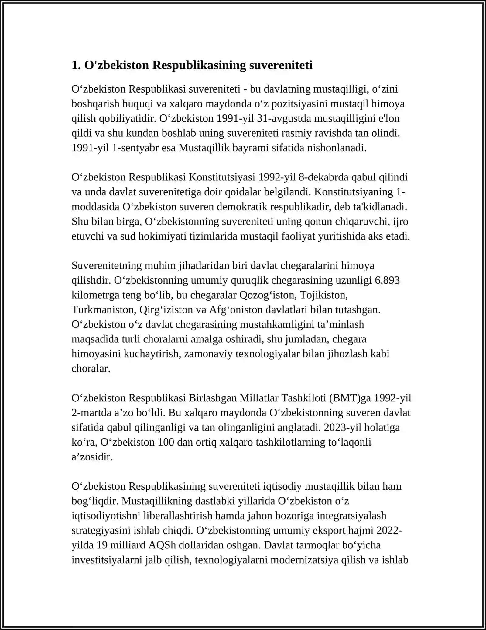 O'ZBEKISTON RESPUBLIKASI KONSTITUTSIYASINING ASOSIY PRINSIPLARI 3