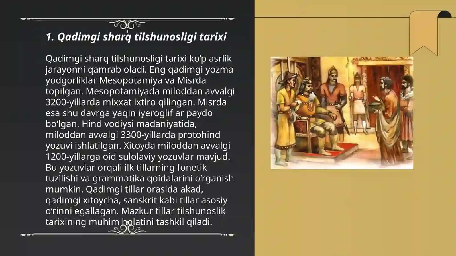 Qadimgi sharq va yevropa tilshunosligi 3