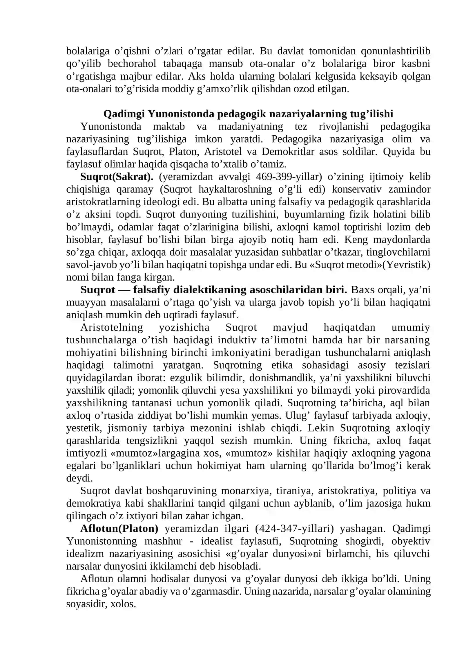 Qadimgi Yunoniston va Rimda tag’lim-tarbiya 3