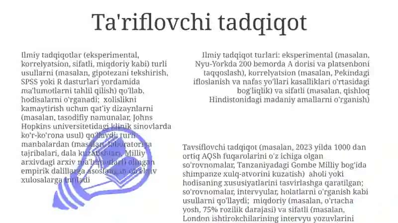 Ilmiytadqiqotlarvaularningturlari 3