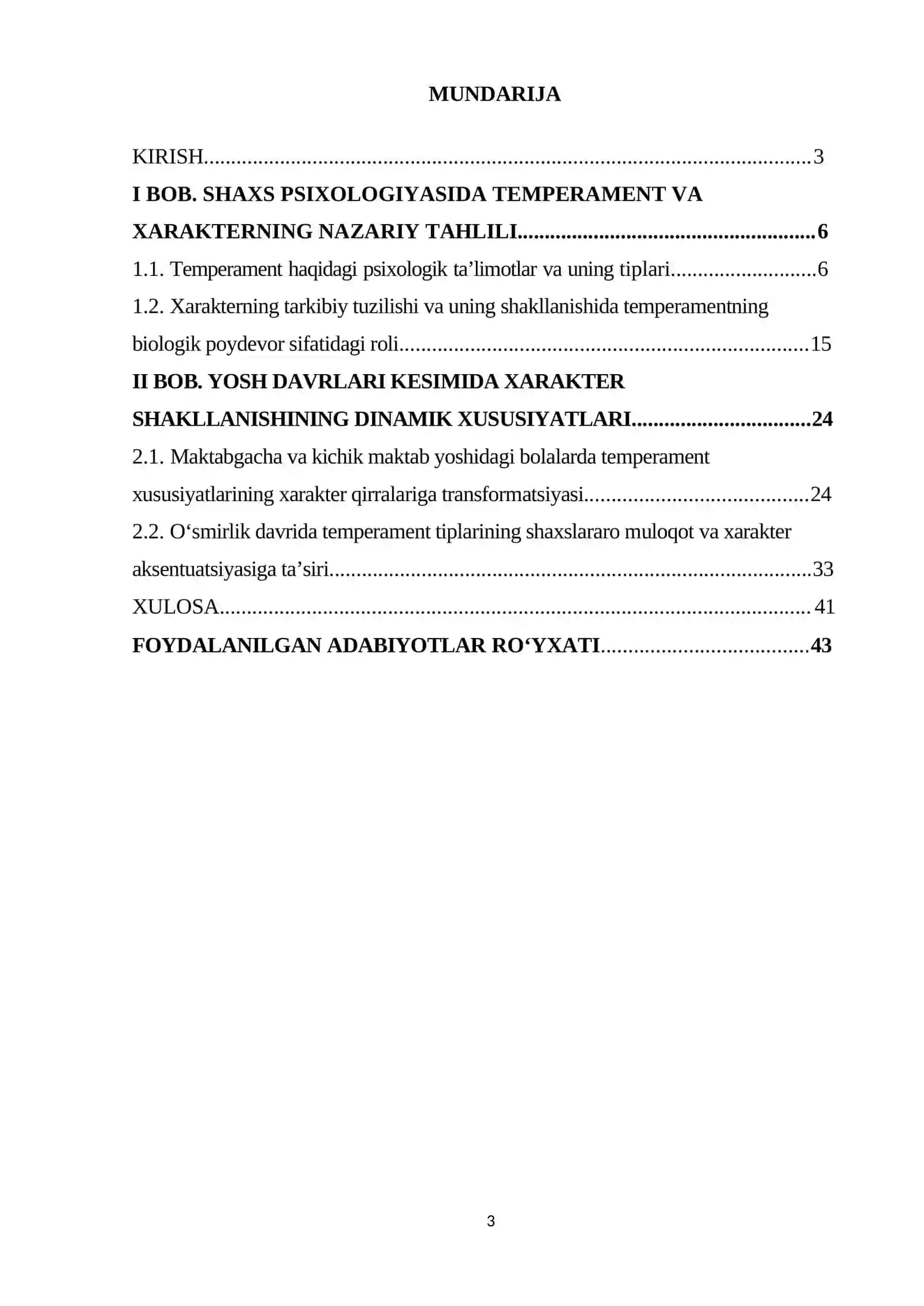 Xarakter shakllanishida temperament roli (yosh davri bosqichida) 3