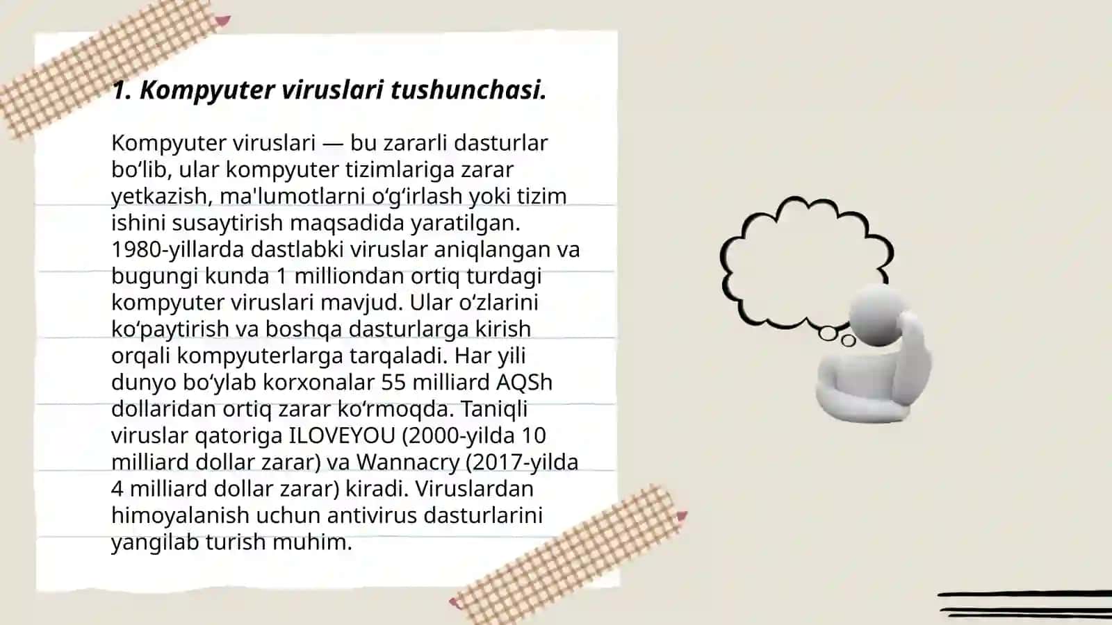 Kompyuterni viruslardan himoyalash 3