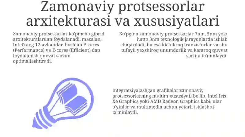 Zamonaviy Protsessorlar 3