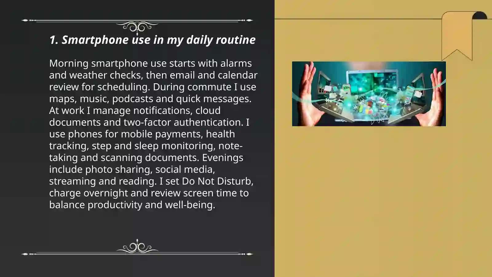 Technology in my life 3