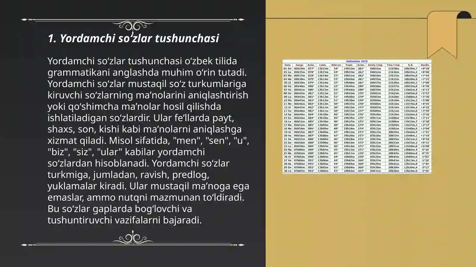 Yordamchi soʻzlar haqidagi nazariy qarashlar tahlili 3