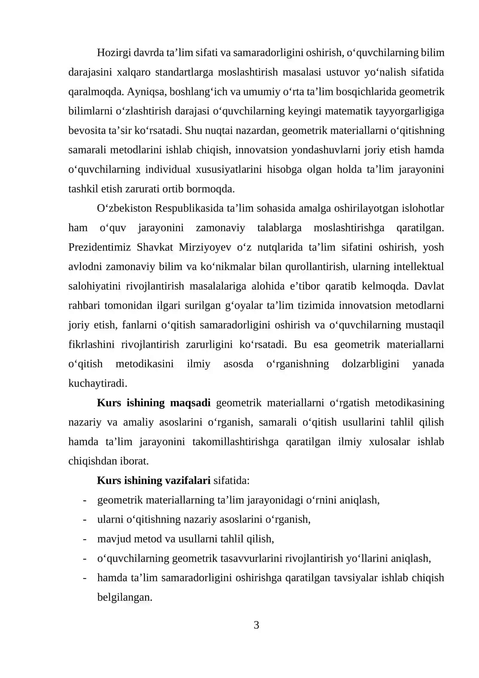 GEOMETRIK MATERIALLARNI OʻRGATISH METODIKASI 3