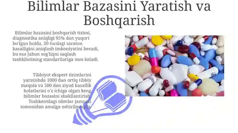 Tibbiyotdagi ekspert tizimlari 3