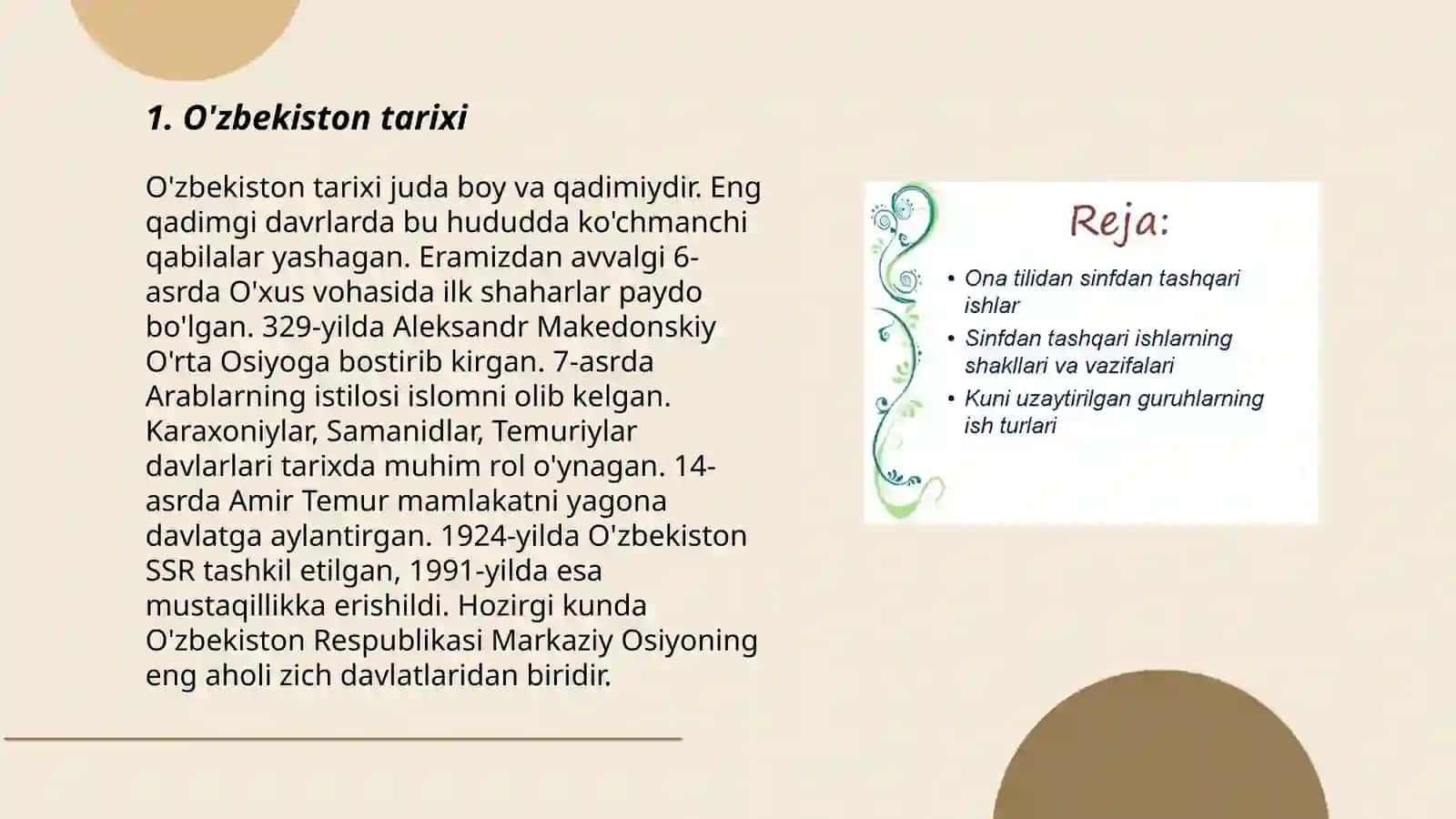 O'zbekiston tarixi 3
