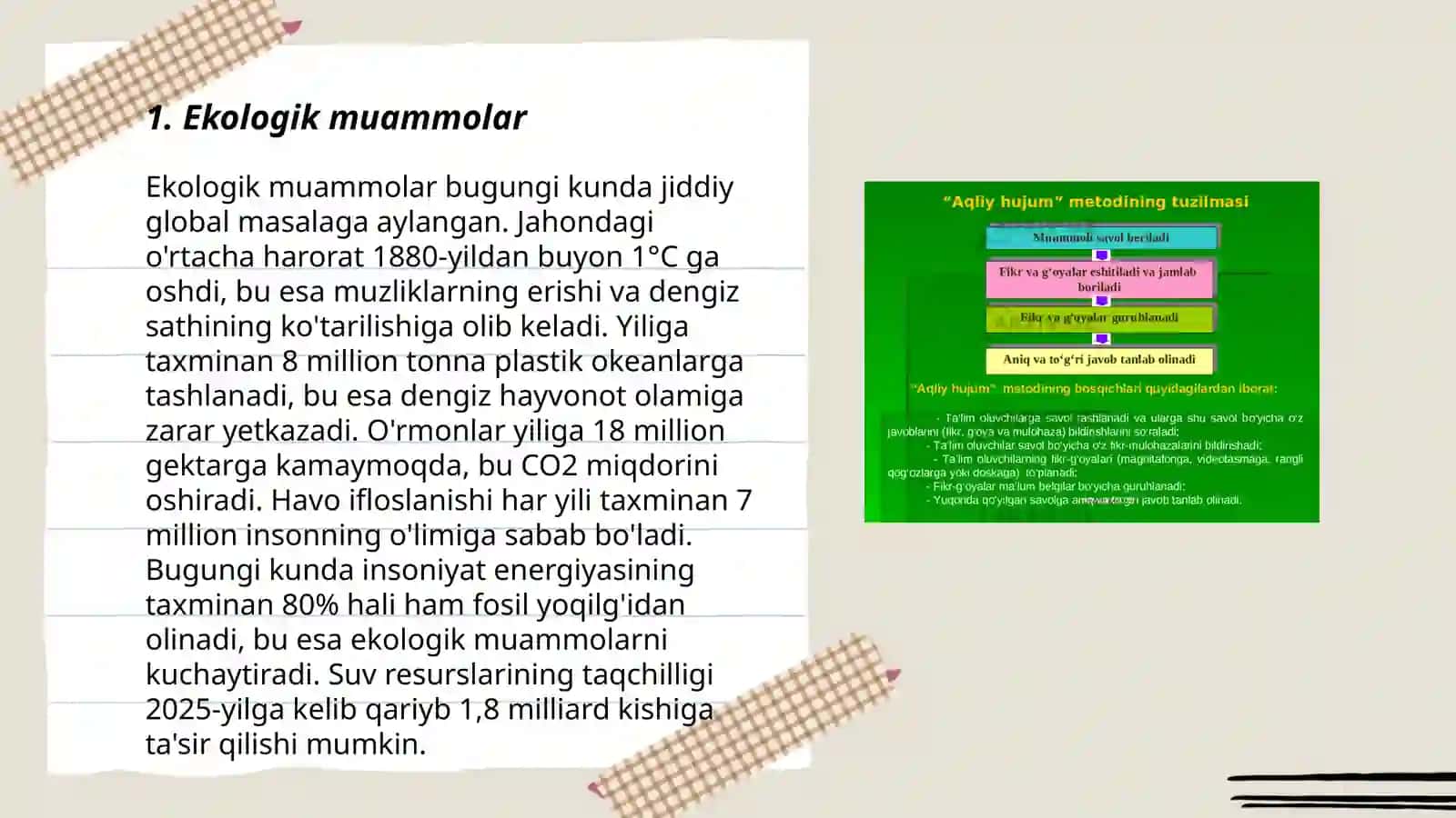 Mashqlanganlik holatining cho'qqisini saqlab turish muammolari 3