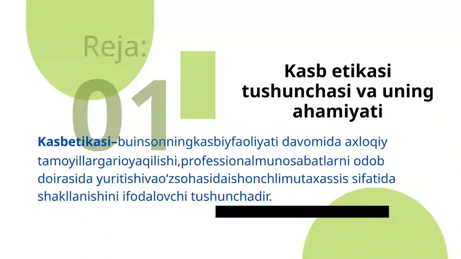 KASB ETIKASI VA IMIDJINI SHAKLLANTIRISH 3