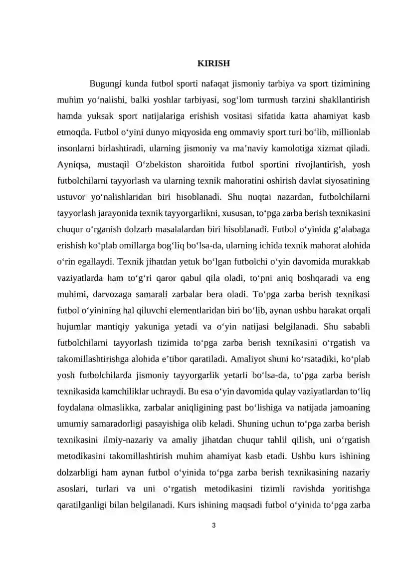 Futbol o‘yinida to‘pga zarba berish texnikasi 3