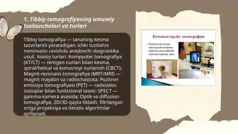Tibbiy tomografiya apparatlarining ishlash prinsipi 3