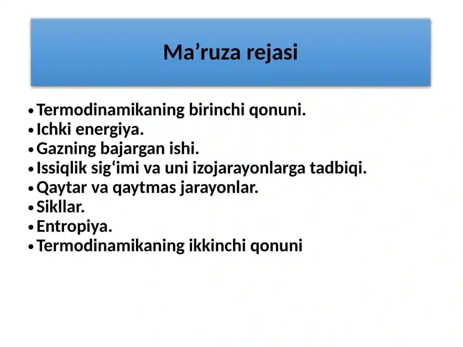 MOLEKULYAR FIZIKA VA TERMODINAMIKA 3