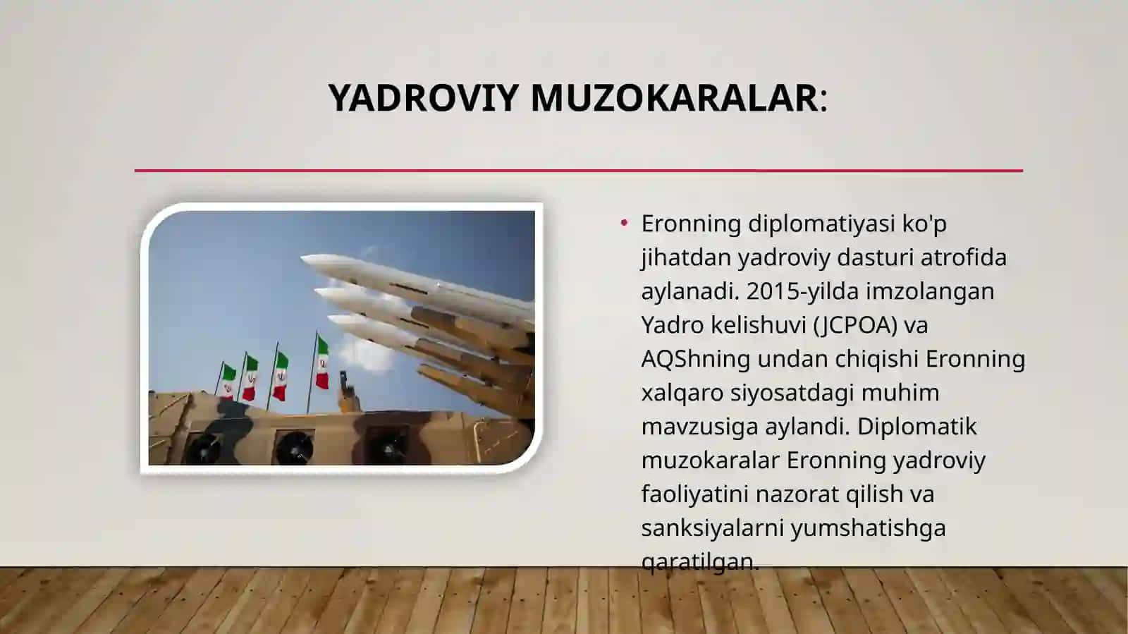 Eron islom Respublikasi zamonaviy diplamatiyasi 3