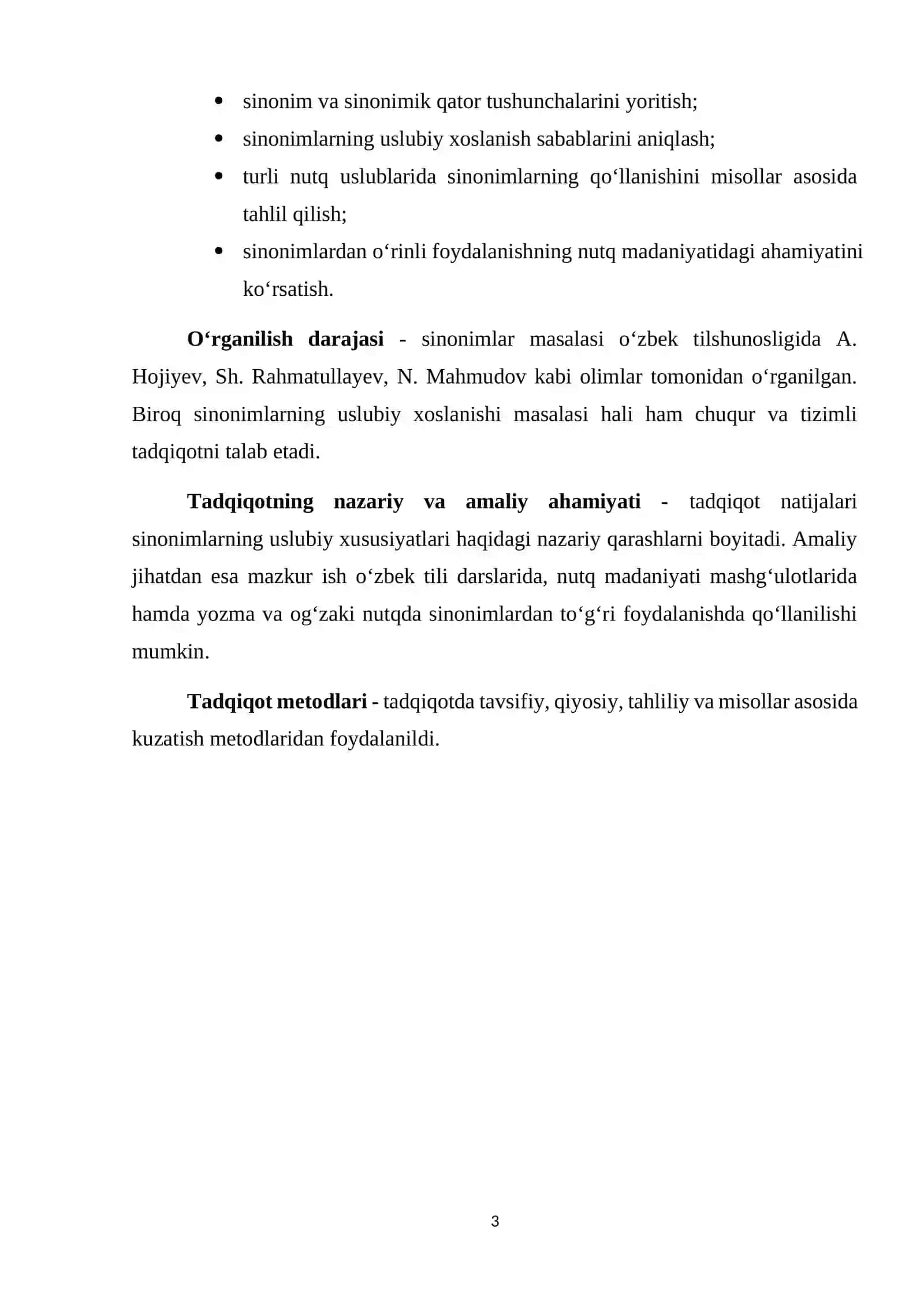 O‘zbek tilida sinonimlarning uslubiy xoslanishi 3