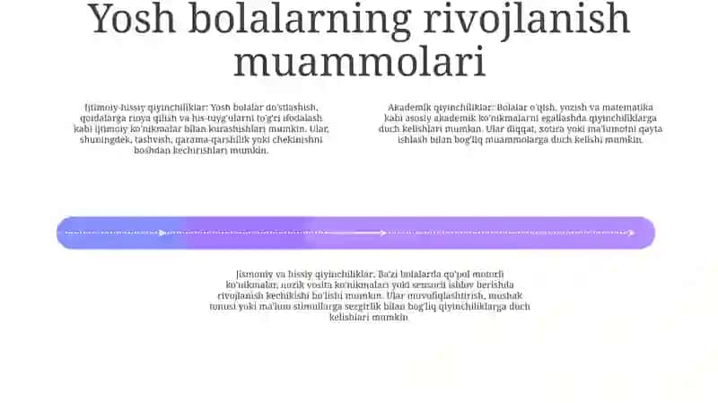 Kichik Maktab Yoshidagi Bolaning Maktabga Moslashish Muammosi 3